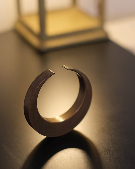 BRASS BOTTLE OPENER - Crescent