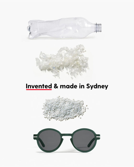 POLARISED SUNGLASSES - PALM BEACH Rectangle-shaped