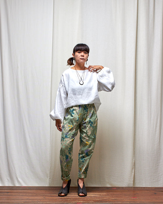 THE BOTANIST top - White MADE-TO-ORDER