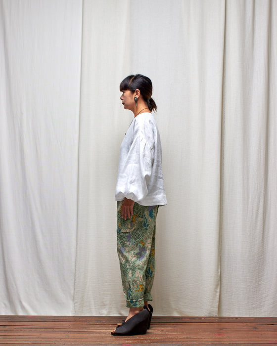 THE BOTANIST top - White MADE-TO-ORDER