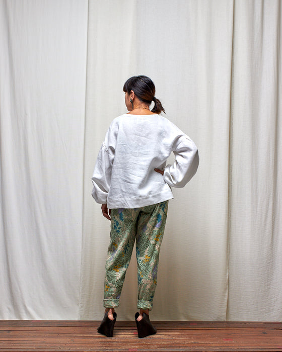 THE BOTANIST top - White MADE-TO-ORDER