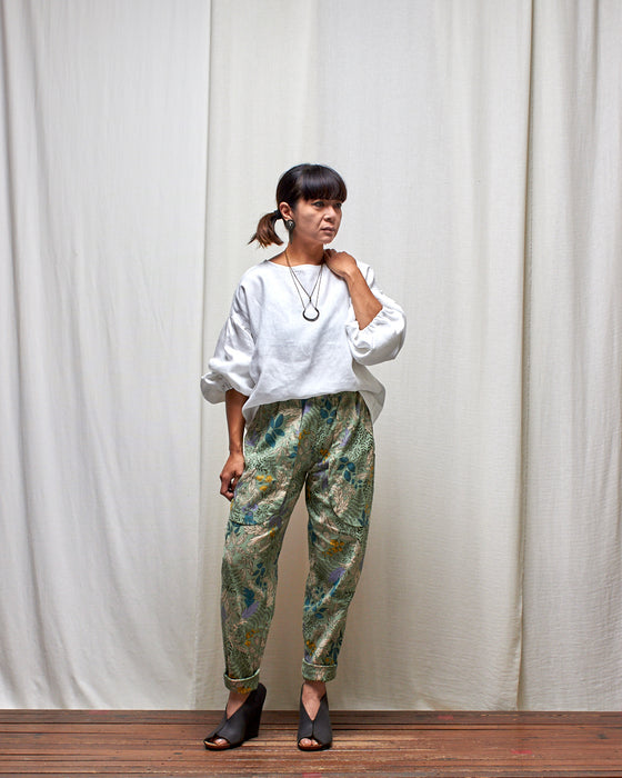 THE BOTANIST top - White MADE-TO-ORDER