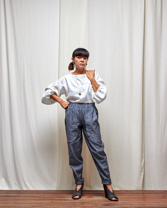 THE BOTANIST top - White MADE-TO-ORDER