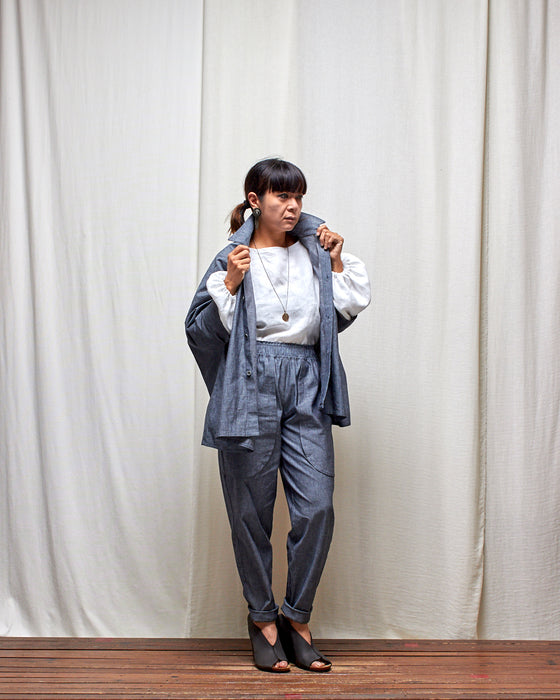 THE BOTANIST top - White MADE-TO-ORDER