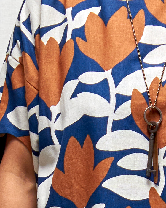 ASSIN dress - Cinnamon Ink Tulips LAST CHANCE