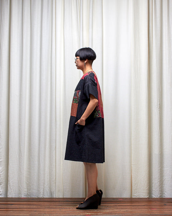 FIELD STUDY dress - Firecracker Mix