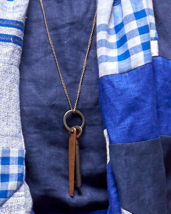 INFINITY loop scarf - Cobalt Mix LUCKY LAST