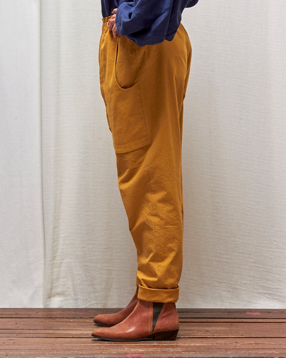 LAZY SUSAN pants - Crushed Marigold LAST CHANCE