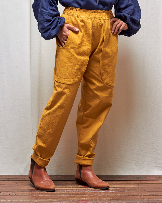 LAZY SUSAN pants - Crushed Marigold LAST CHANCE