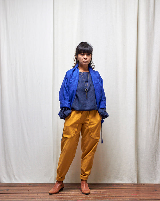 LAZY SUSAN pants - Crushed Marigold LAST CHANCE