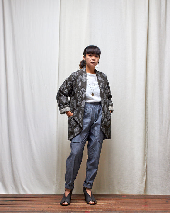NOT MY BOYFRIEND long jacket - Night Leaves LAST CHANCE