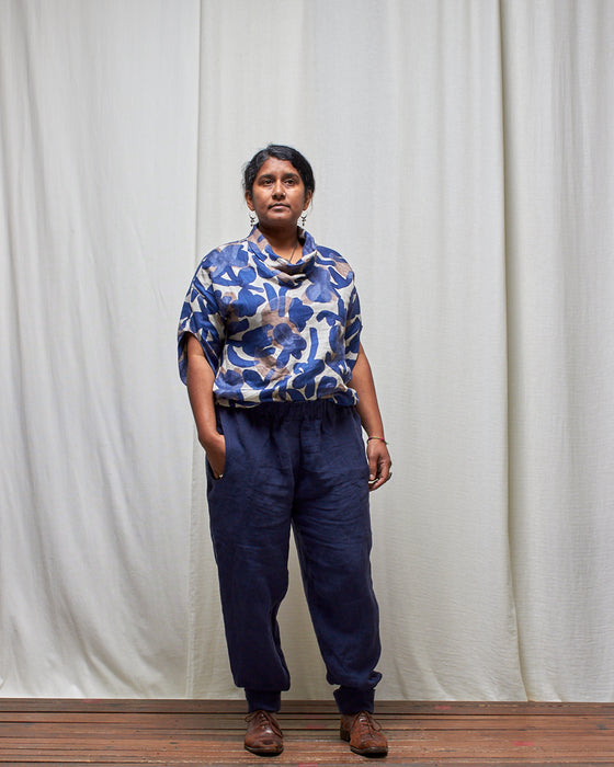 ROVING pants - Antique Navy
