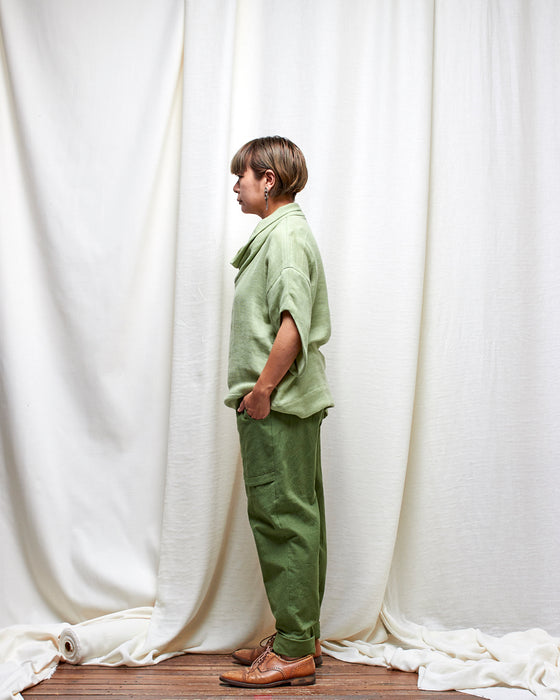SIXTH SENSE top - Melon Double Gauze LUCKY LAST