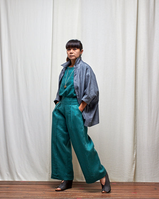 STRIKER trousers - Sherwood Green MADE-TO-ORDER