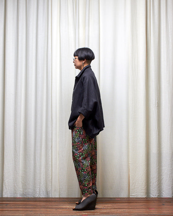THE ADLER duster dresshirt - Black