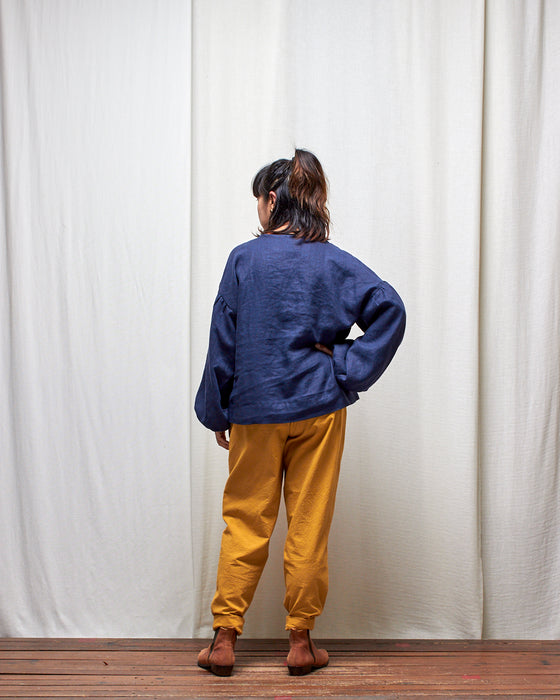 THE BOTANIST top - Antique Navy LAST CHANCE