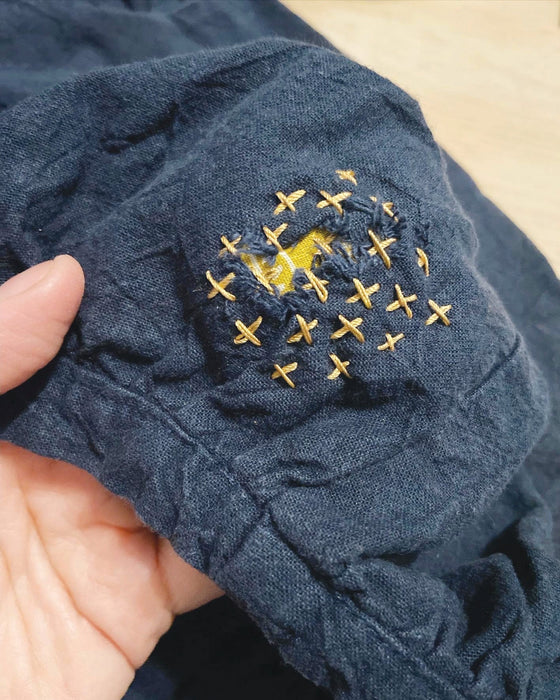 WORKSHOP NEWCASTLE - Kintsugi for Clothing: Mending with Gold Threads