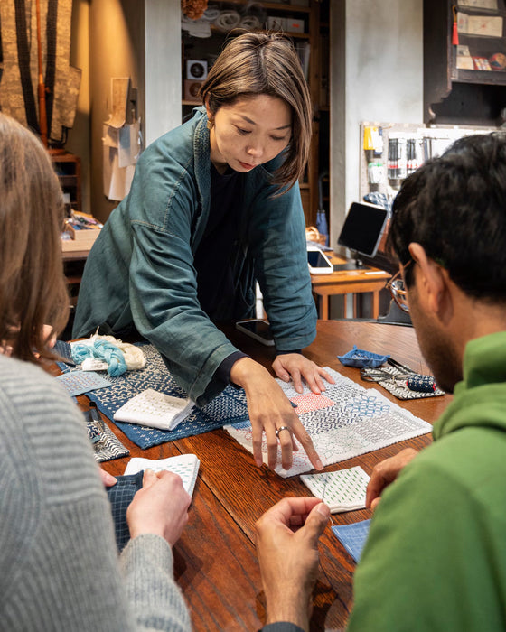 SASHIKO 刺し子 WORKSHOP NEWCASTLE with Kazue Yoshikawa