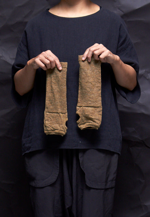 Linen Arm Covers - Short
