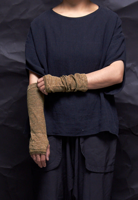 Linen Arm Covers - Short