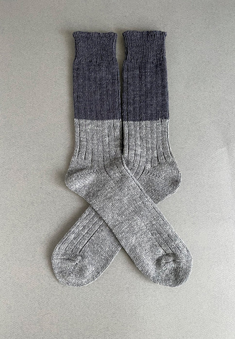 BOSTON socks - Wool Cotton Slab