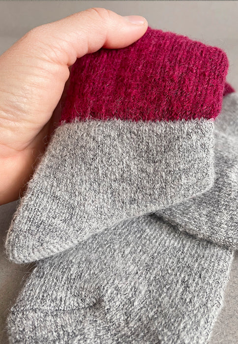 OSLO socks - Mohair Wool Pile