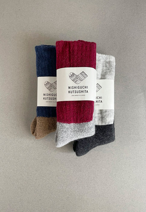 OSLO socks - Mohair Wool Pile