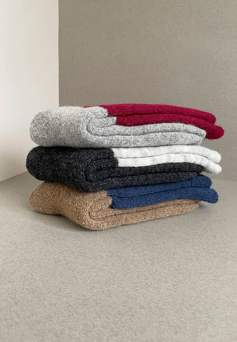 OSLO socks - Mohair Wool Pile