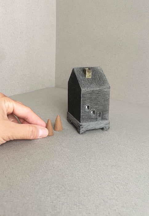 INCENSE POT House - Black