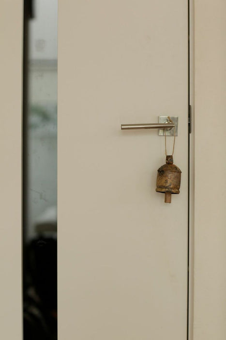 FOG LINEN Brass Noah Bell - Large