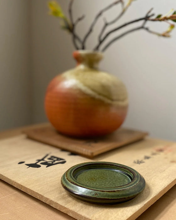 INCENSE DISH Porcelain Flower or Round