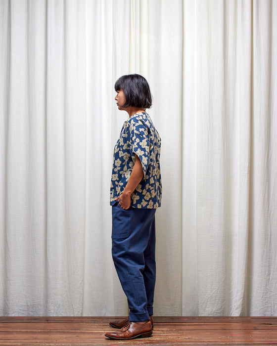 AVATAR top - Blue Evergreen Blooms