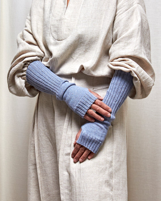 FINGERLESS GLOVES - Bluegum | MRS WOO X BROOD
