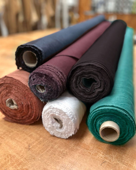 CUSTOM COLOUR LINEN - AVATAR top MADE-TO-ORDER