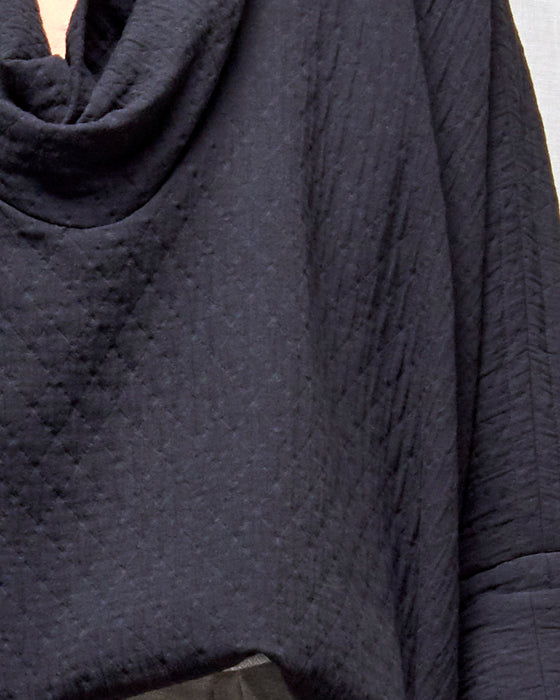 ECLIPSE OG pullover top - Quilted Black