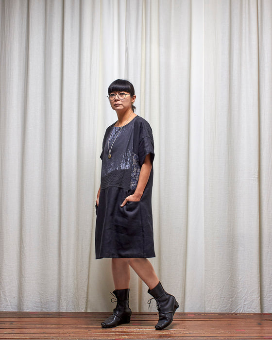 FIELD STUDY dress - Nightflowers Mix