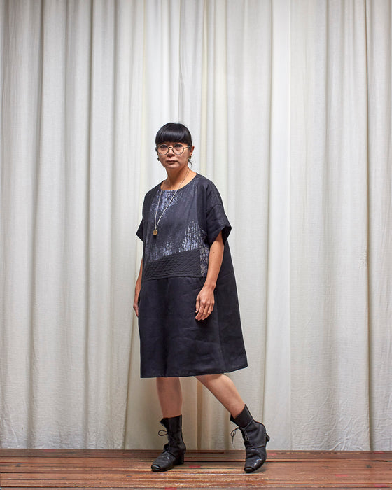 FIELD STUDY dress - Nightflowers Mix