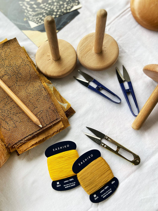 WORKSHOP NEWCASTLE - Kintsugi for Clothing: Mending with Gold Threads