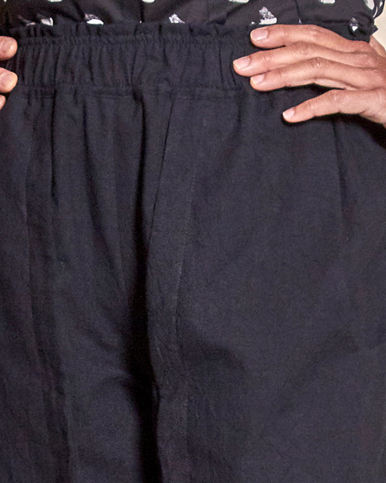 LAZY SUSAN pants - Crushed Black