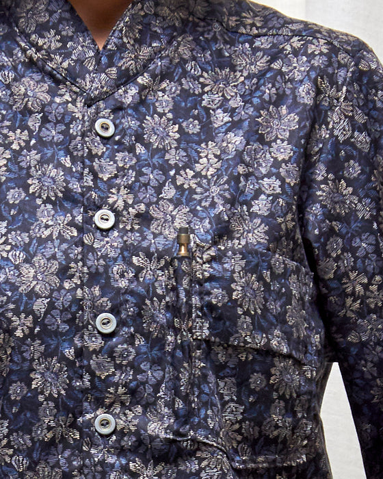 ROY dresshirt - Nightflowers Tapestry