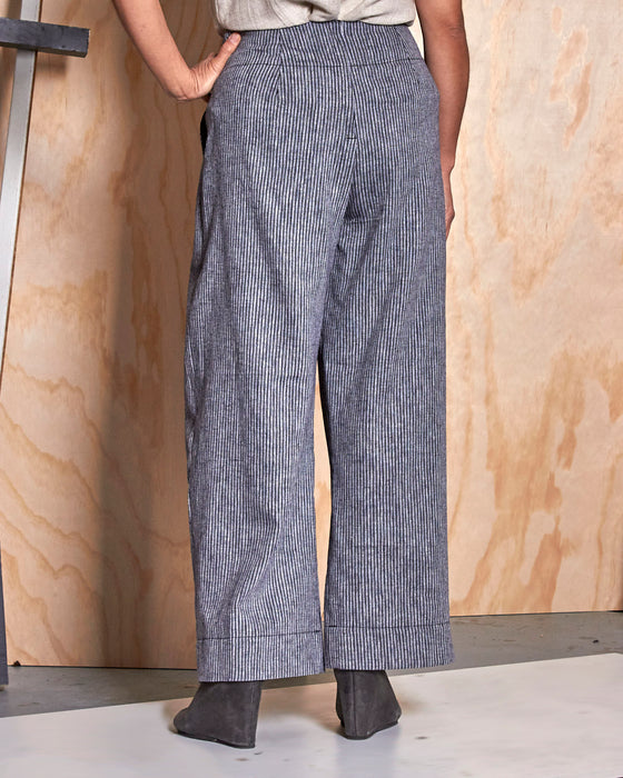 STRIKER trousers - Silver Rope Stripe
