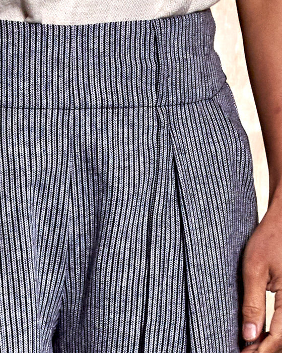 STRIKER trousers - Silver Rope Stripe