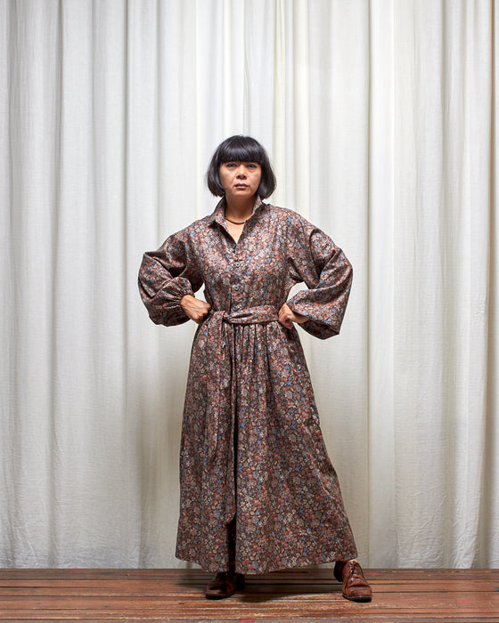 THE COLLECTOR dress - Rustflowers Tapestry MADE-TO-ORDER