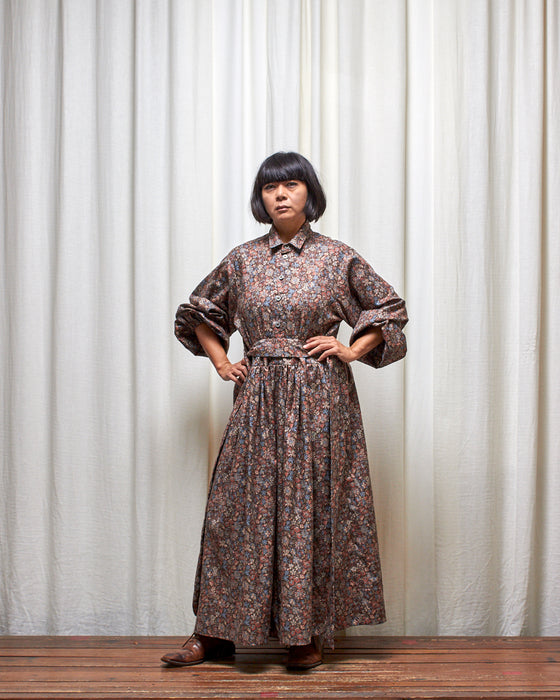 THE COLLECTOR dress - Rustflowers Tapestry MADE-TO-ORDER