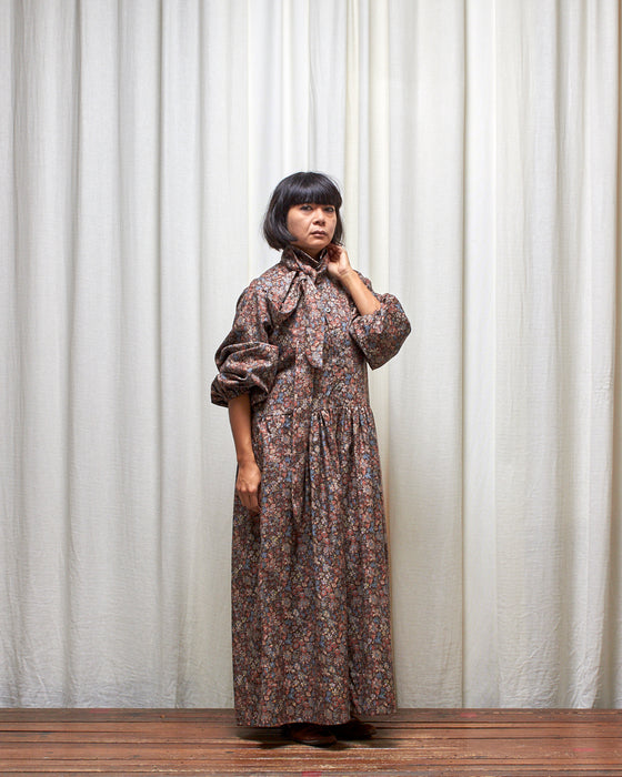 THE COLLECTOR dress - Rustflowers Tapestry MADE-TO-ORDER
