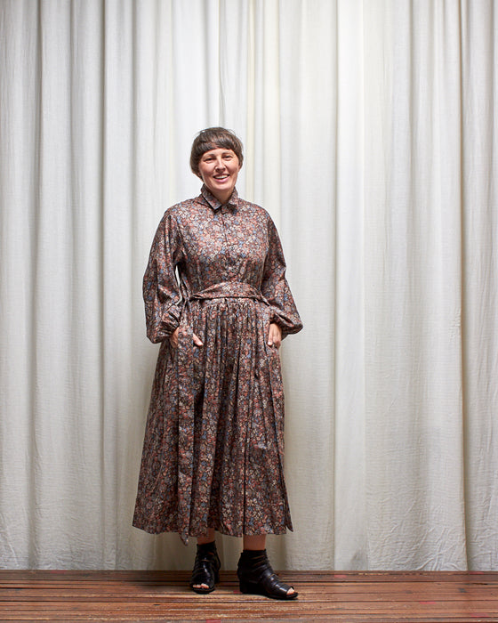 THE COLLECTOR dress - Rustflowers Tapestry MADE-TO-ORDER