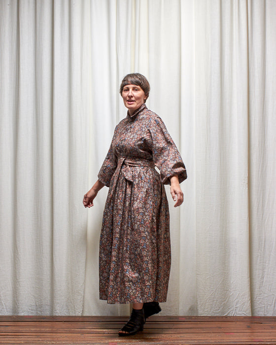 THE COLLECTOR dress - Rustflowers Tapestry MADE-TO-ORDER