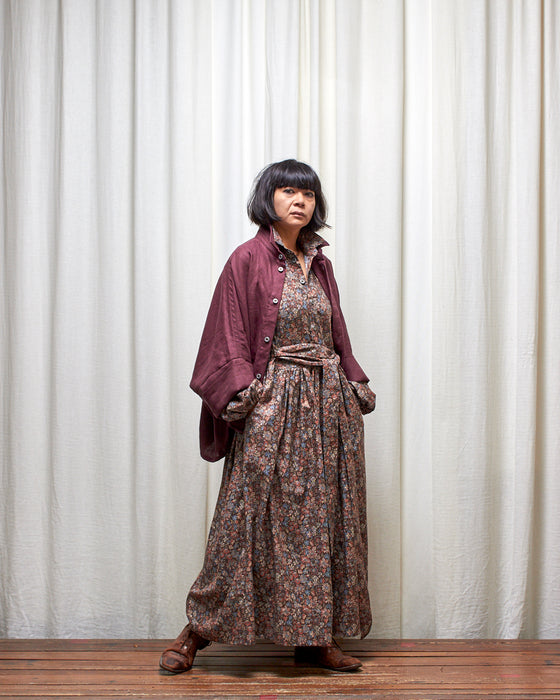 THE COLLECTOR dress - Rustflowers Tapestry MADE-TO-ORDER