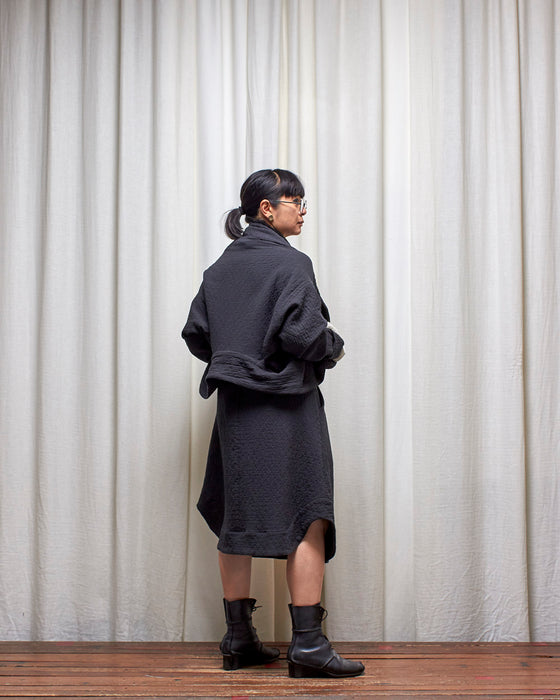 WAYFARER skirt - Quilted Black