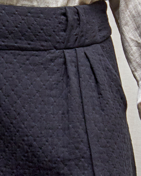 WAYFARER skirt - Quilted Black